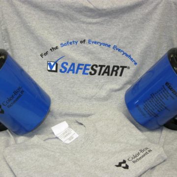 Georgia-Pacific’s Color-Box shirt and cup