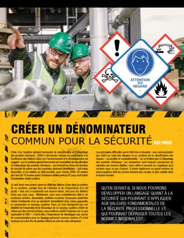 Créer un dénominateur commun pour la sécurité