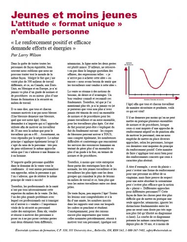 Jeunes et moins jeunes